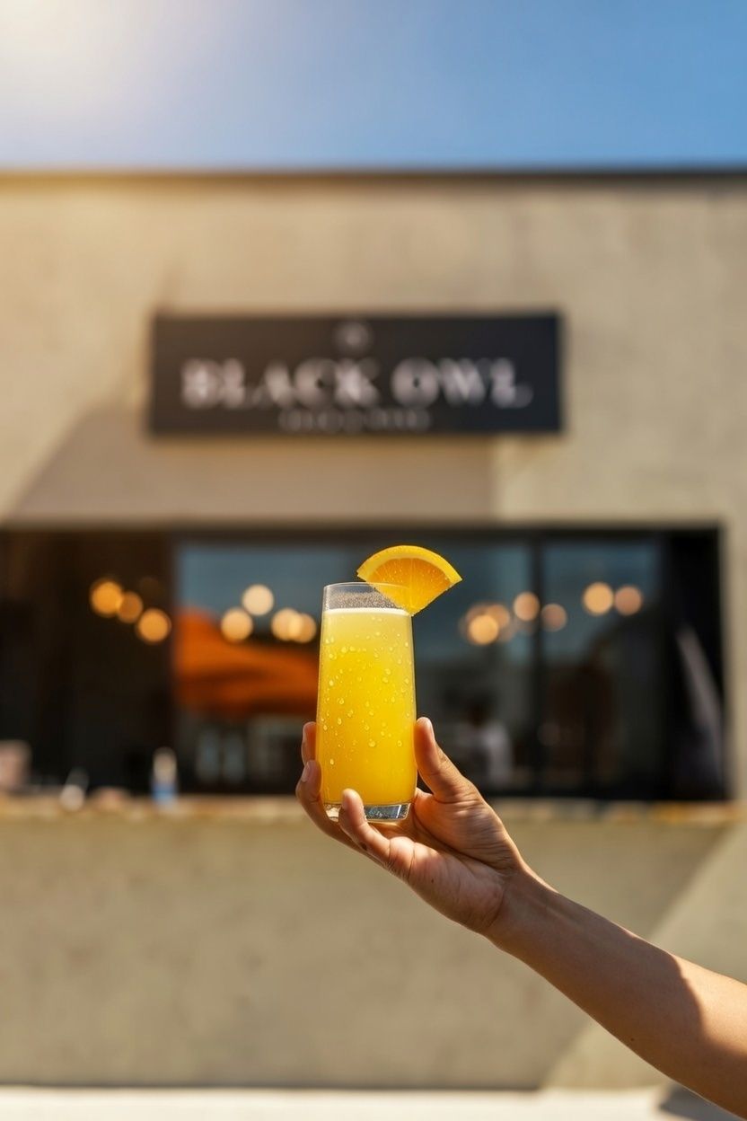 Saturday mimosas
